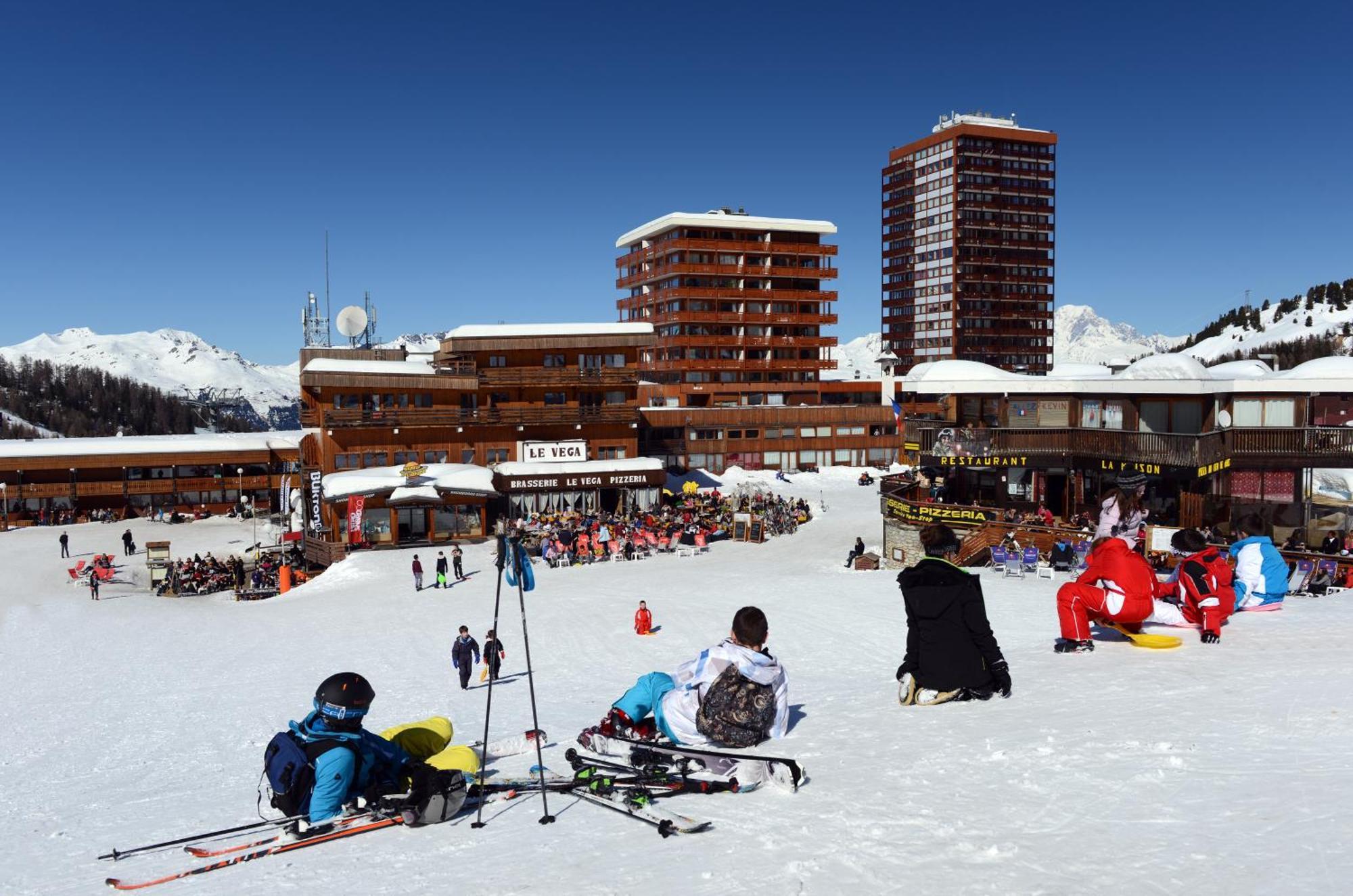 Residence Odalys Le Pelvoux La Plagne Bagian luar foto